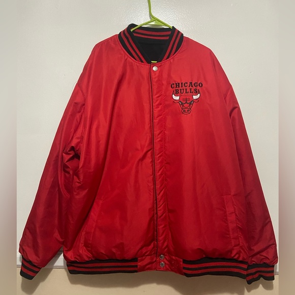 Vintage NBA reversible Jeff Hamilton Chicago Bulls Jacket - Picture 3 of 6